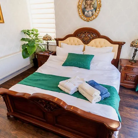 Luxurious With Huge Garden, Terrace & Outdoor Space Apartman Bukarest