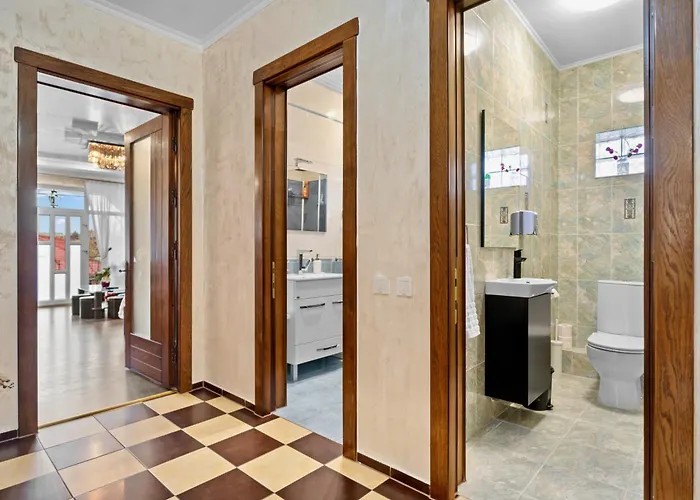 Luxurious With Huge Garden, Terrace & Outdoor Space Bukarest